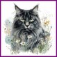 Diamond Painting Chat Maine Coon