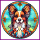 Diamond Painting Papillon / Chien Papillon
