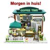 Maison miniature &agrave; construire soi-m&ecirc;me &quot;Coffee Time&quot;