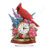 Diamond Painting Horloge Oiseau