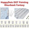 HappyDots DOT Painting Kleurboek Fantasy - 20 stippelschilderijen