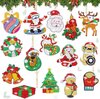 Diamond Painting Porte-cl&eacute;s ensemble No&euml;l YSK203 (15 pi&egrave;ces)
