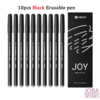 Set de stylos effa&ccedil;ables Kaco Joy Noir (10 pi&egrave;ces)