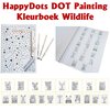 HappyDots DOT Painting Kleurboek Wildlife