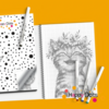 HappyDots DOT Painting Kleurboek Katten - 20 stippelschilderijen