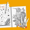 HappyDots DOT Painting Kleurboek Vogels - 20 stippelschilderijen