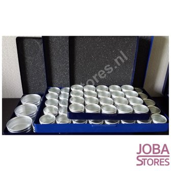 Conteneurs de stockage de Diamond Painting en aluminium (taille de 15 pots)