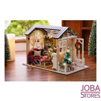 Maison miniature à construire soi-même Holiday Times (Noël) - Achetez  maintenant - JobaStores