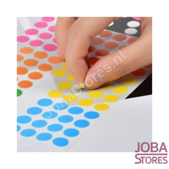 Autocollant Fun Sticker Set Dots (6 pi&egrave;ces)