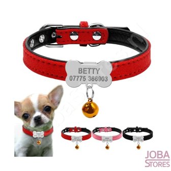 Collier de chien personnalis&eacute; 005 avec votre propre nom