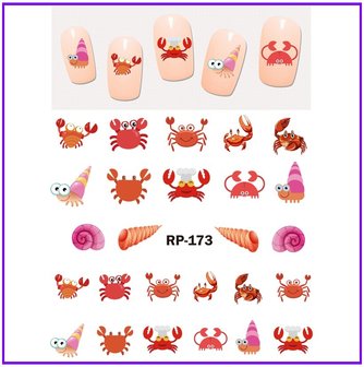 Set de Stickers Ongles Mer (150 stickers)