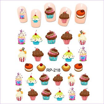 Set d&#039;autocollants pour ongles Bonbons (150 autocollants)