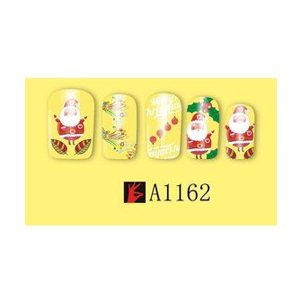 Set de Stickers Ongles No&euml;l 02 (12 feuilles)