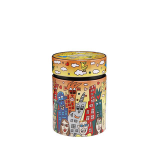 Goebel - James Rizzi | Pop Art | Tirelire Ville de Romance | Color&eacute;, Ville