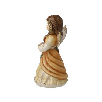 Goebel - No&euml;l | Statue / figurine d&eacute;corative Ange gourmandise | Poterie, 15cm