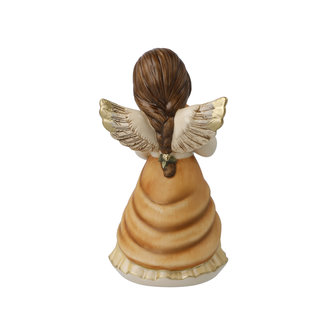 Goebel - No&euml;l | Statue / figurine d&eacute;corative Ange gourmandise | Poterie, 15cm