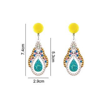 Boucles d&#039;oreilles Diamond Painting (2 pi&egrave;ces)