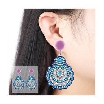 Boucles d&#039;oreilles Diamond Painting (2 pi&egrave;ces)