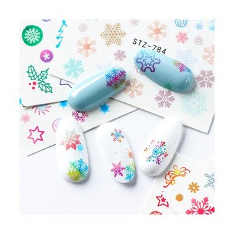 Nail Sticker Set No&euml;l 04 (30 feuilles)