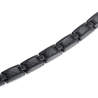 Bracelet Titane Magn&eacute;tique (homme) Noah Black