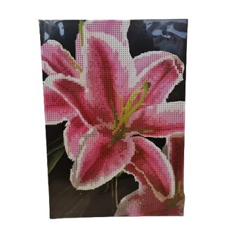 Grafix Diamond Painting sur carton A4 21x29cm (Fleur)