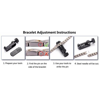 Bracelet Magnetic Steel (femme) Jamy 21 (Vert-dor&eacute;)