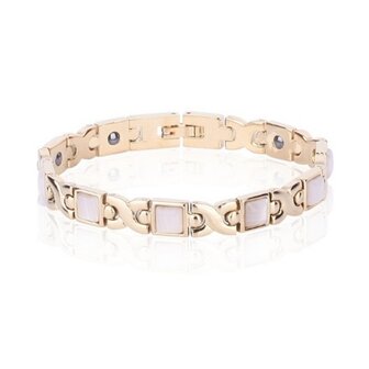 Bracelet Magnetic Steel (femme) Jamy 19 (Rose-dor&eacute;)