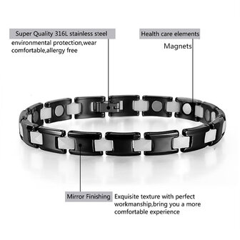 Bracelet Acier Magn&eacute;tique (femme) Indy