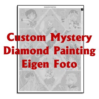 Diamond Painting Propre Photo Myst&egrave;re (Personnalis&eacute;) (Complet)