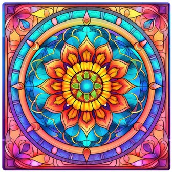 Diamond Painting Mandala Modern 02