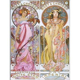 Diamond Painting Alphonse Mucha Vintage