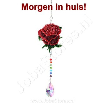 Diamond Painting Pendentif Rose