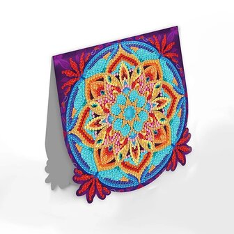 Diamond Painting Set de Cartes de V&oelig;ux Mandala (8 cartes)