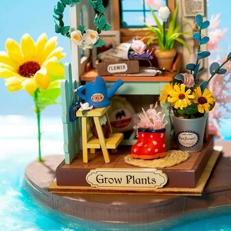 Maison miniature &agrave; construire soi-m&ecirc;me Rolife Dreaming Terrace Garden