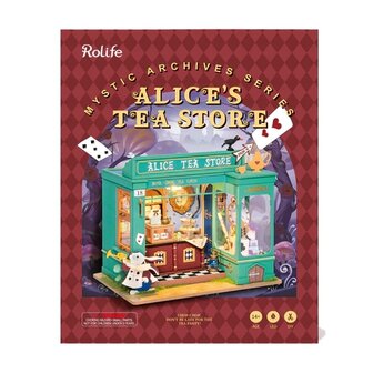 Maison miniature &agrave; construire soi-m&ecirc;me Rolife Alice&#039;s Tea Store