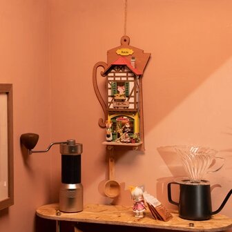 Maison miniature &agrave; construire soi-m&ecirc;me Rolife Lazy Coffee House