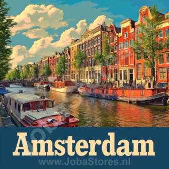 Diamond Painting Vakantie liefde - Amsterdam