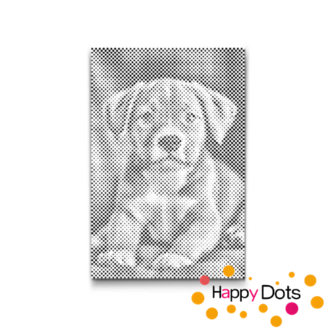 HappyDots DOT Painting Honden 13 - Stippelschilderij