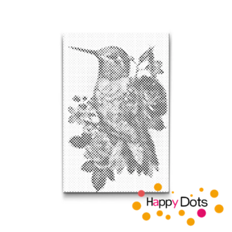 HappyDots DOT Painting Vogels 03 - 40x60cm