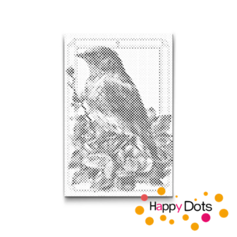 HappyDots DOT Painting Vogels 15 - 20x30cm