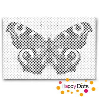 HappyDots DOT Painting Vlinders 08 - 40x60cm