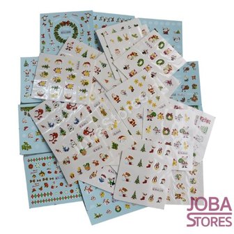 Nagel Sticker Set Kerst (44 vellen)