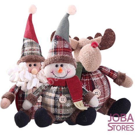 Kerst Poppen Set 01 (3 stuks)