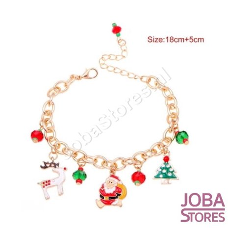 Kerst Armbanden set met bedeltjes