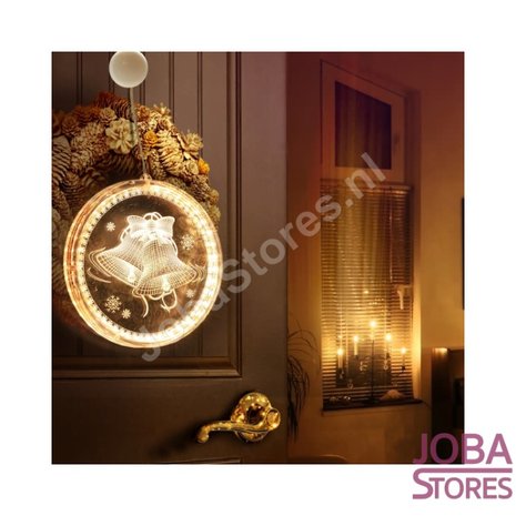 Kerst Lamp Rond Bellen (21cm)