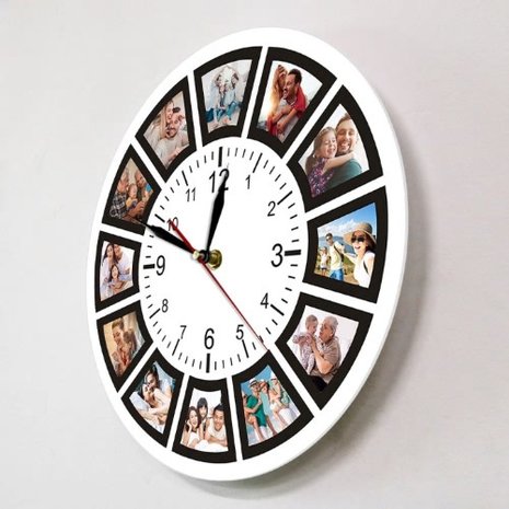 Horloge personnalisée avec ses propres photos 002