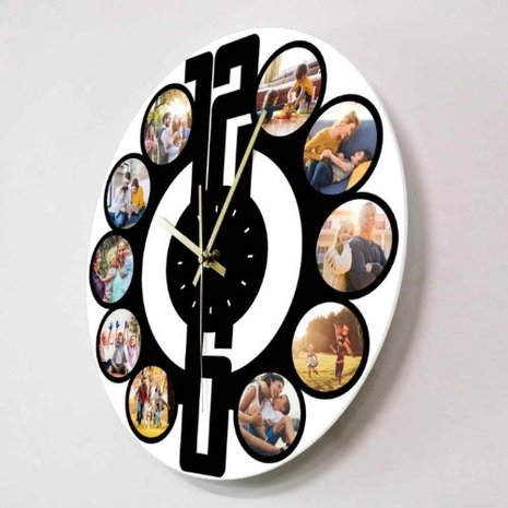 Horloge personnalisée avec ses propres photos 005