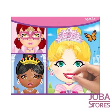 Sticker Fun Sticker Set Princesses de la mode (6 pièces)