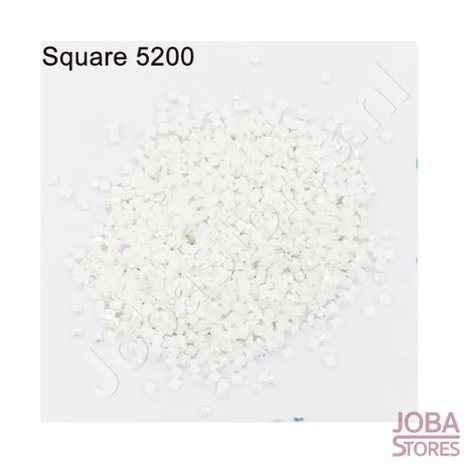 Diamond Painting Pierres spéciales Square 5200 (20 grammes / + - 2500 pièces)