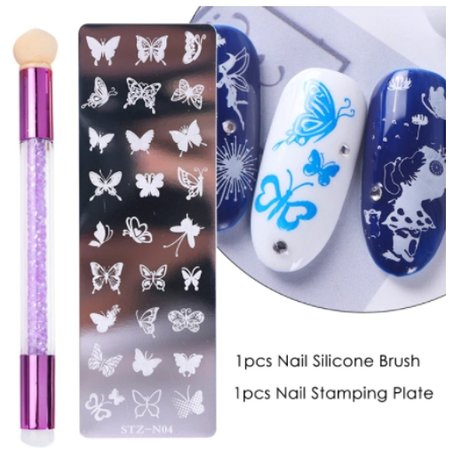 Set de tampons pour vernis à ongles Easy Stamp 04